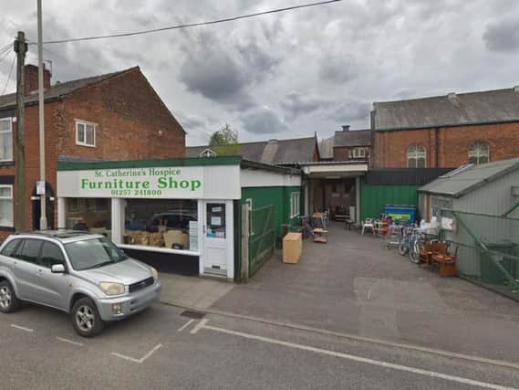 St Catherine's Hospice furniture shop in Chorley (Photo: Google)