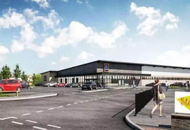 Artist's impression of the proposed new Leyland store