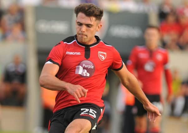 Ben Hedley made his first league start for Morecambe on Tuesday evening