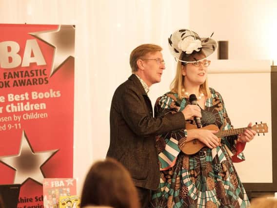 Philip Reeve and Sarah McIntyre launched this years Fantastic Book Awards