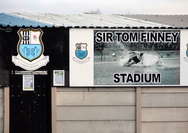 Bamber Bridge's Sir Tom Finney Stadium, Irongate