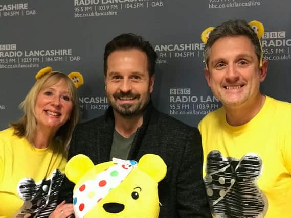 Sally Naden, Alfie Boe and  Graham Liver will race across Lancashire to try and be the first to reach Blackpool Tower.