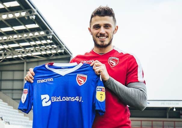 New Morecambe signing Florent Cuvelier      Picture: Morecambe FC
