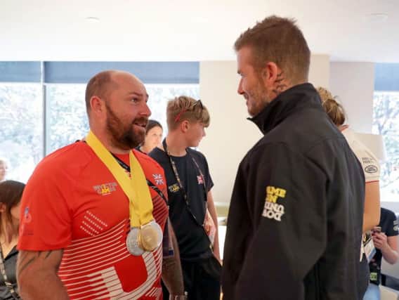 Dave, meet Dave: Watson meets Beckham at the games in Sydney