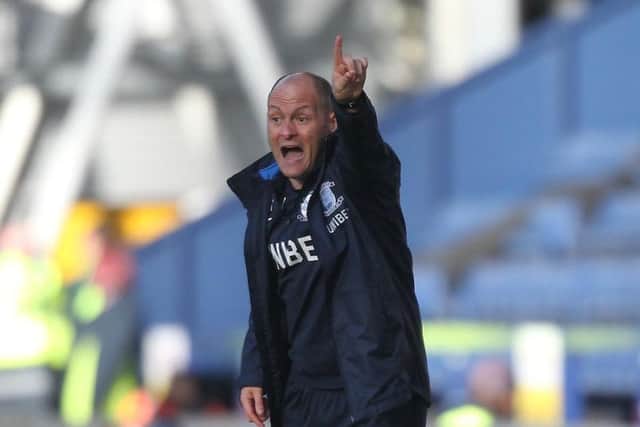 Alex Neil dishes out instructions at Deepdale on Saturday