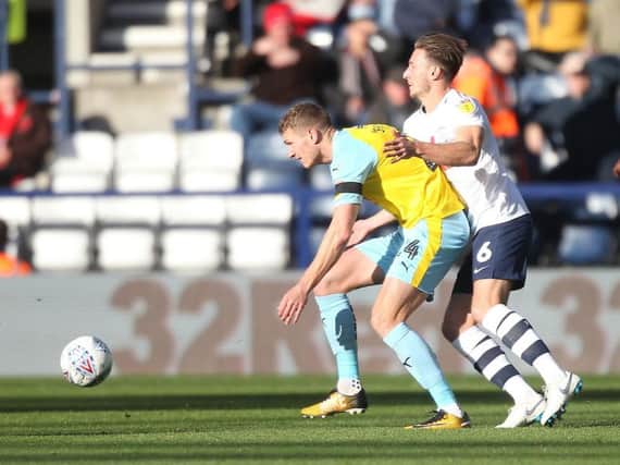 Ben Davies impressed at the heart of the Preston defence