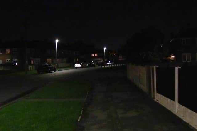 Residents of Larches Lane have complained that while their road is lit, their pavements are left in the dark.