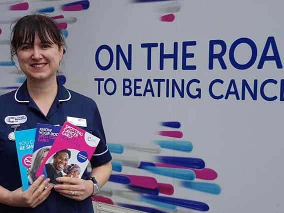 Helen Higham from Cancer Research UK