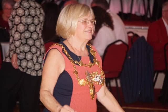 Chorley Mayor, Margaret Lees, at the Chorley's Got Soul event