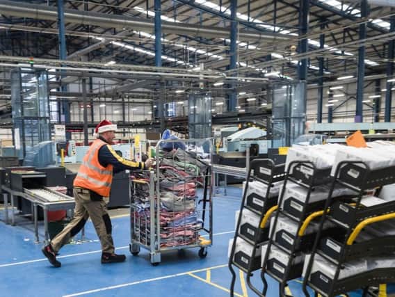 One of the Royal Mail temporary parcel sorting centres will be in West Lancashire