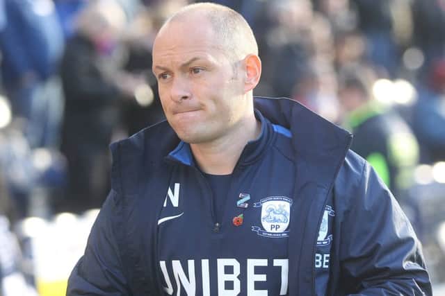 Preston manager Alex Neil has been scouting games ahead of the January transfer window