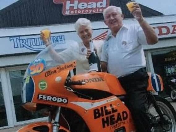 Bill and Norah Head celebrating 50 years of business