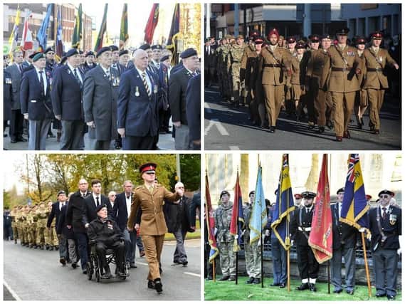 Remembrance parades around Lancashire