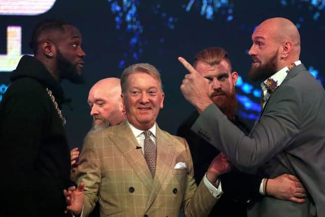 Tyson Fury and Deontay Wilder meet on December 1