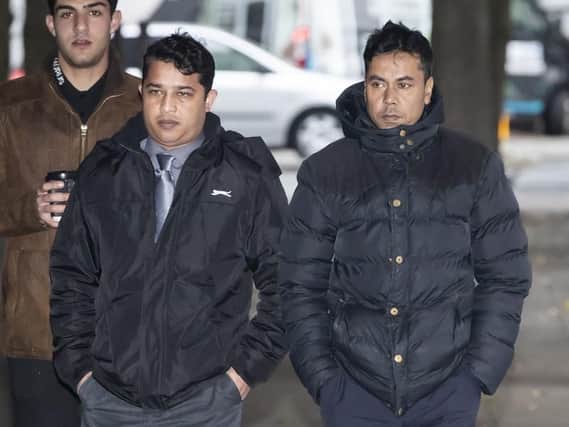 Harun Rashid (left) and Mohammed Kuddus