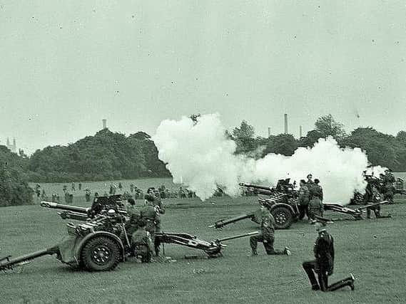 Even modern-day gun salutes can be fraught with danger