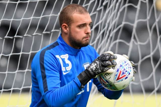 Preston goalkeeper Michael Crowe will be in the squad for the clash with Bristol City