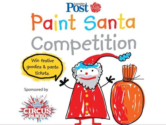 Lancashire Evening Post Paint Santa Competition