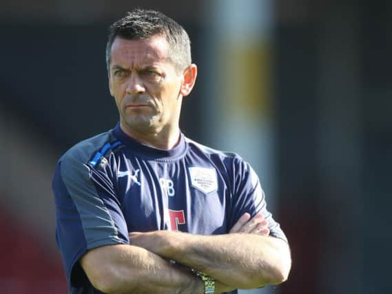 Phil Brown during his stint as Preston North End manager