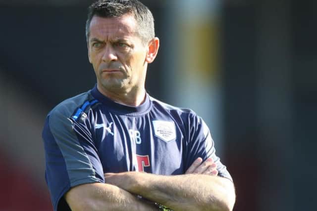 Phil Brown during his stint as Preston North End manager
