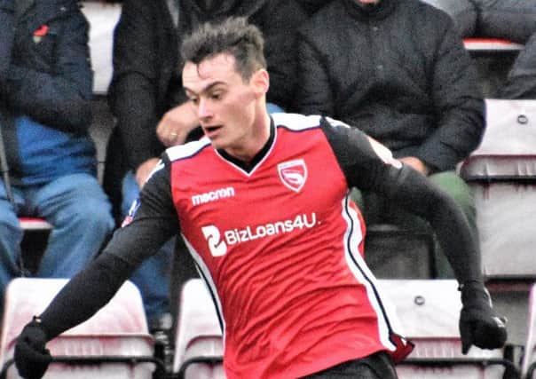 Liam Mandeville and his Morecambe team-mates were left frustrated at the weekend