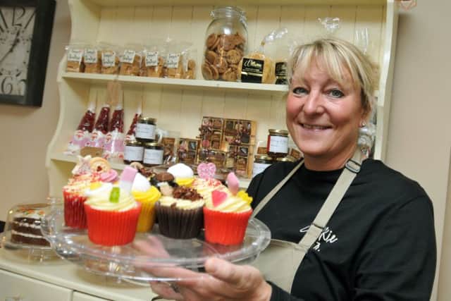 Sharon Whiteside joint owner of The Cookie Jar, Golden Hill, Leyland