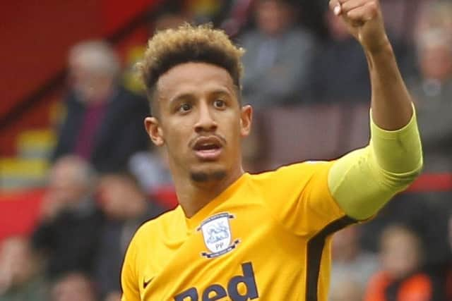 Callum Robinson has reached the 150-appearance mark for Preston