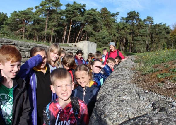 Year five and six from Garstang St Thoans's visited the battlelfields of France and Belgium