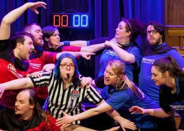 ComedySportz is at Chorley Little Theatre next Saturday, November 24