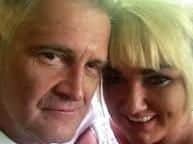 Solicitor Dave Edwards with his wife Sharon, who murdered him