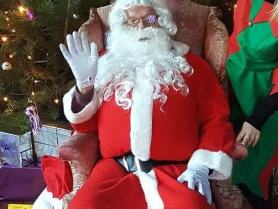 Santa at Hoghton Tower