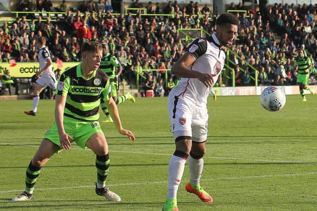 Morecambe were beaten at Forest Green Rovers last season