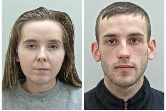 Ellie Mays mother Lauren Coyle, 19, her boyfriend Reece Hitchcott, 20, were found guilty after a trial last month of causing or allowing the death of a child and child neglect