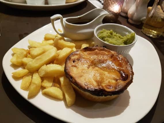 The Beef and Bowland Ale pie