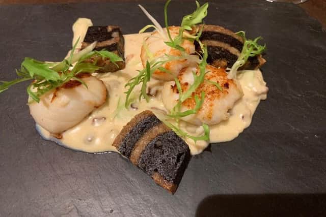 Pan Fried Scallops