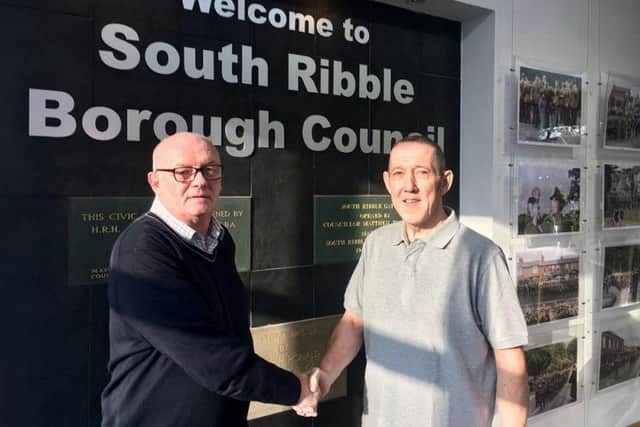 New South Ribble Pubwatch Chair (Paul Cookson, left) and Vice-Chair (Jim Andrew, right)