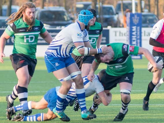 Match action from Preston Grasshoppers clash with Peterborough Lions
Photo: Mike Craig