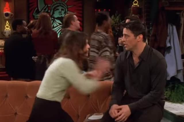 The One with the Girl Who Hits Joey - would we still laugh at this today?