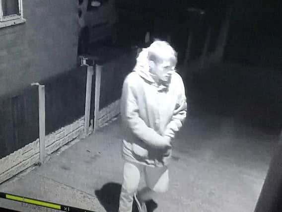 Bike thief captured on CCTV in Ashton.