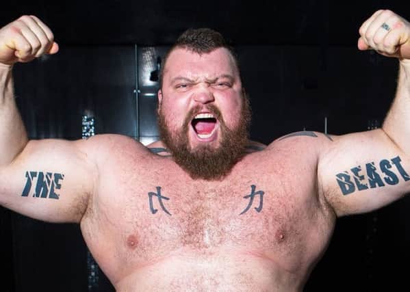 Eddie Hall, the world's strongest man, will be at Darwen Library Theatre on Wednesday, November 28