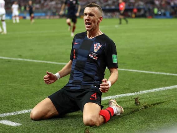 Inter Milan's Ivan Perisic