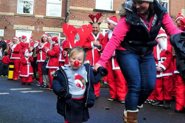 St Catherine's Hospice Santa Dash