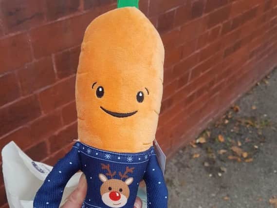 Kevin the Carrot has caused chaos in Aldi supermarkets in Preston.
