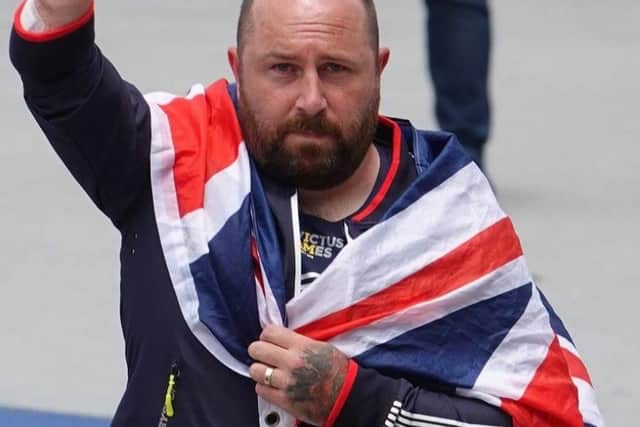 Dave Watson at  the Invictus Games