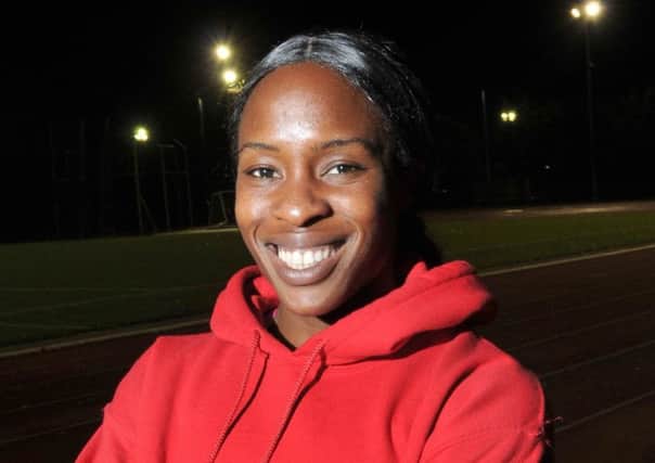 Team GB athlete Marilyn Okoro