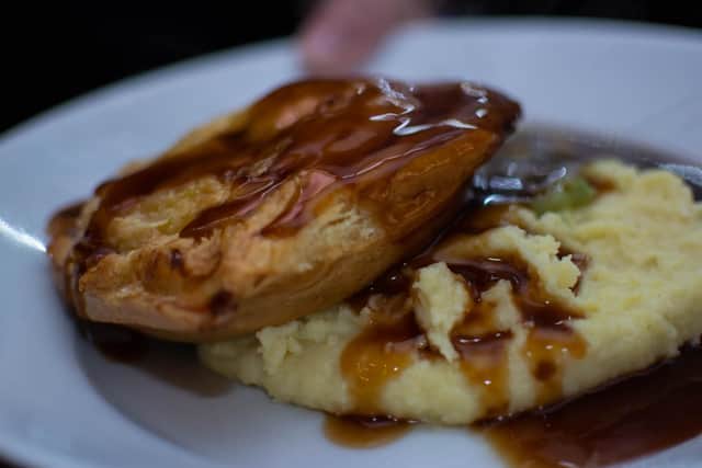 One of the delicious pies available at the Otter's Pocket in Preston