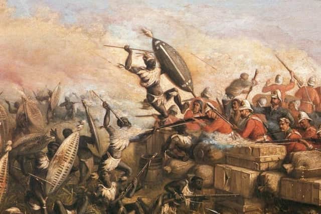 The Siege of Rorkes Drift (1879) by W H Dugan