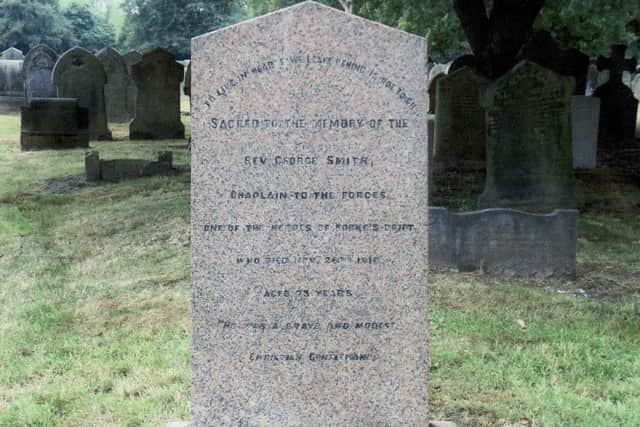 Grave of Rev George Smith in Preston Cemetery