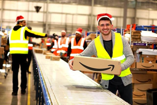 Amazon came to Lancashire in 2015, when it moved into a vast warehouse complex on the Lancashire Business Park on Centurian Way, Leyland