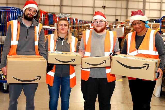 The vast Leyland site operates as the company's delivery station - the location in the centre of England with easy motorway access making it ideal